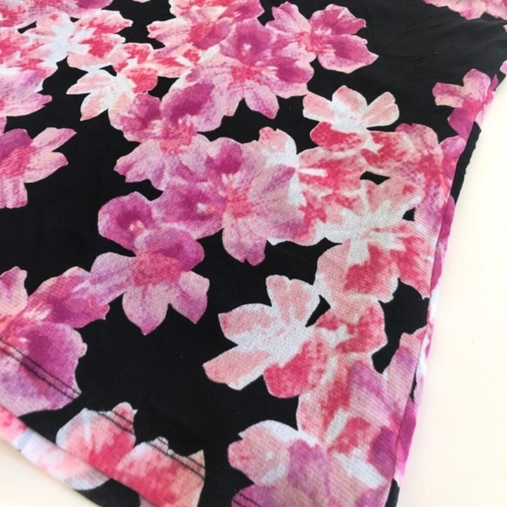212 Collection Pink Floral Casual Dress Top - Picture 10 of 14